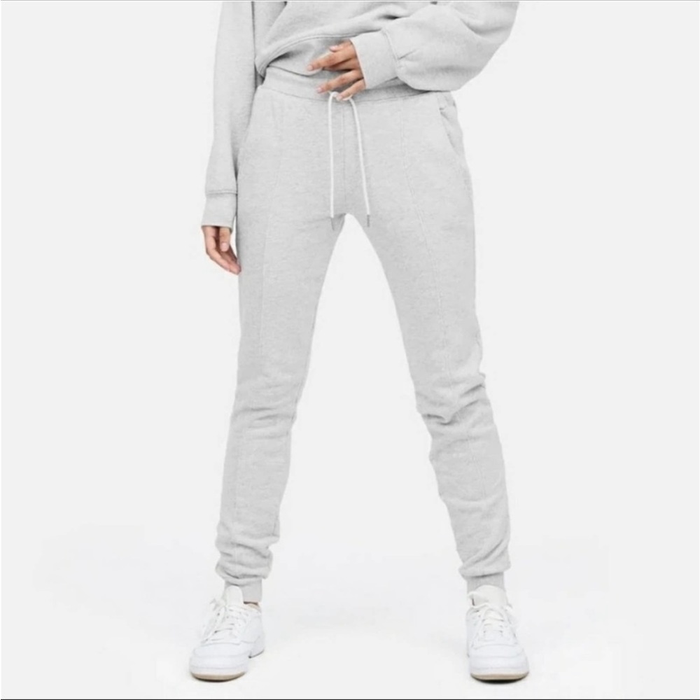 Mate the Label grey front seam jogger sweat pants